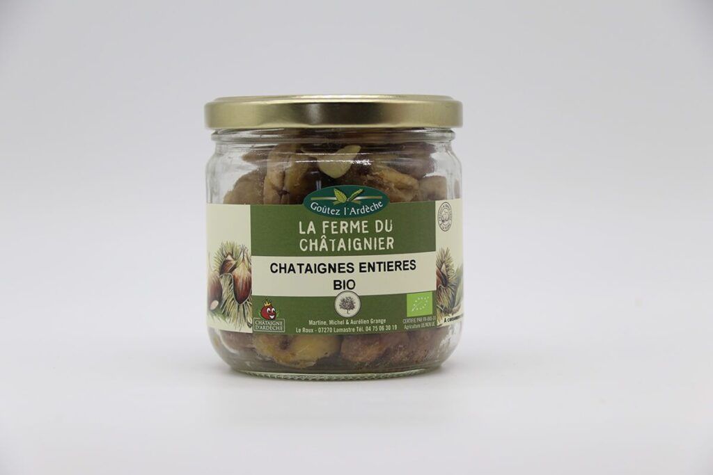 Châtaignes Entières nature Bio