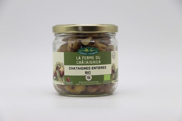 Châtaignes entières - 220g