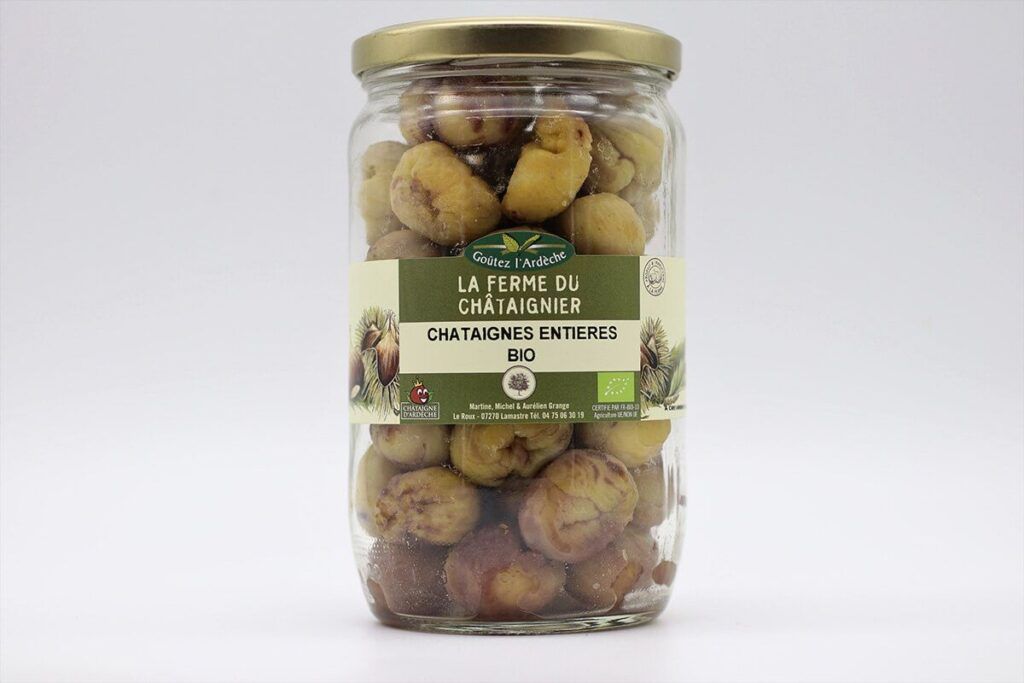 Châtaignes Entières nature Bio