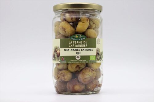 Châtaignes Entières nature Bio – Image 2