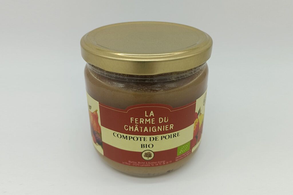 Compote poire