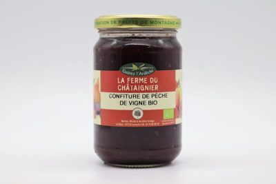 Confiture de pêche de vigne