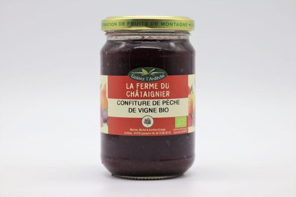 Confiture de pêche de vigne