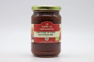 Confiture de poire aux épices