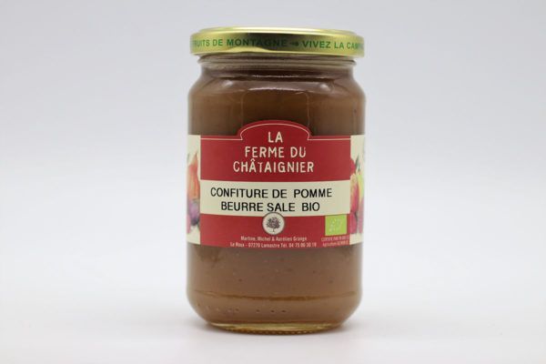 Confiture de pomme - beurre salé