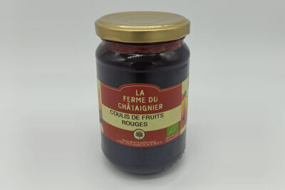 Coulis de fruits rouges