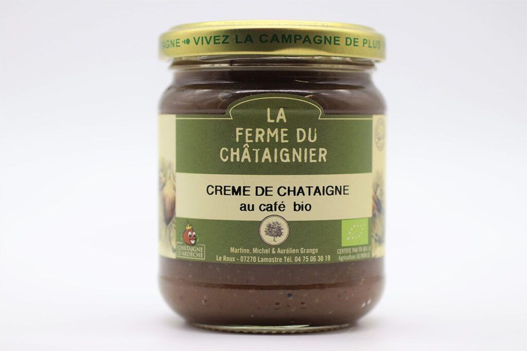 Crème de châtaigne au café Bio