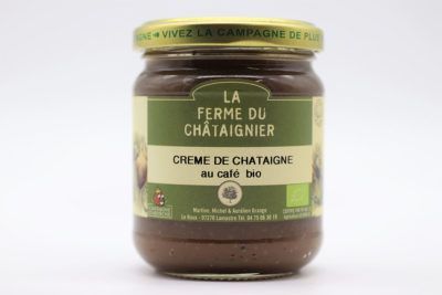 Crème de châtaigne au café