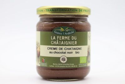 Crème de châtaigne au chocolat noir