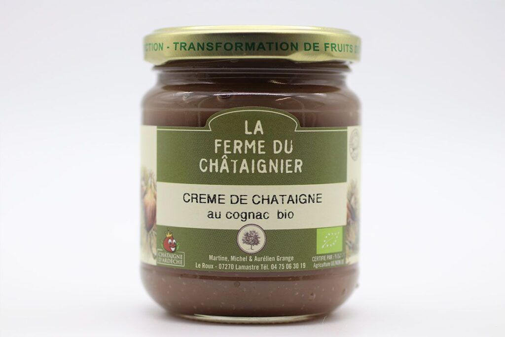 Crème de châtaigne au cognac Bio