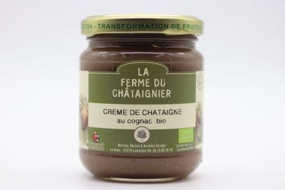 Crème de châtaigne au cognac