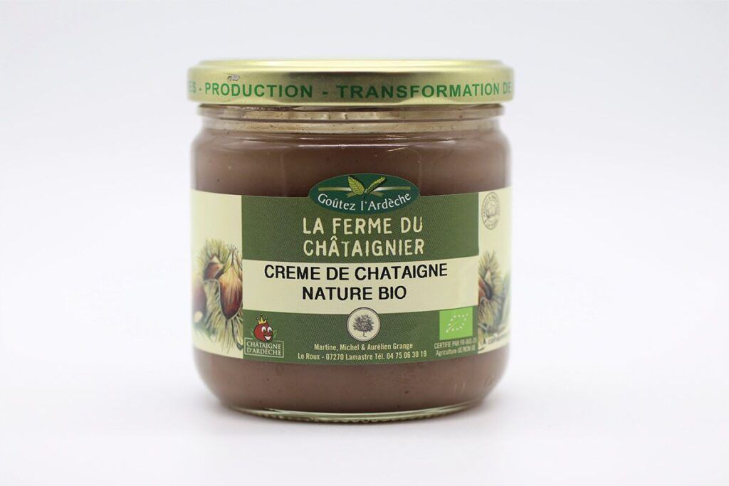 Crème de châtaigne nature BIO