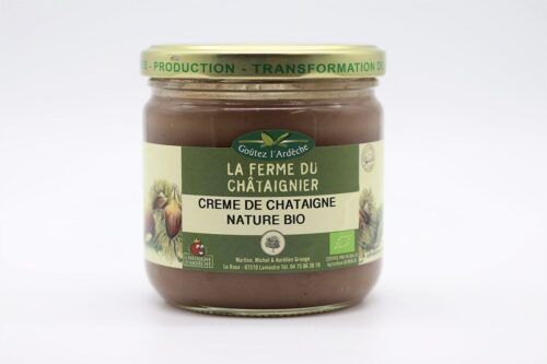 Crème de châtaigne nature BIO – Image 2