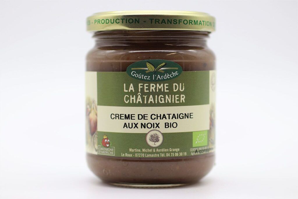 Crème de châtaigne aux noix Bio