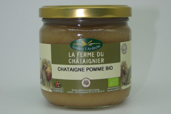 Crème de châtaigne et pomme Bio