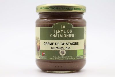 Crème de châtaigne au rhum