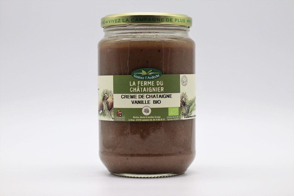 Crème de châtaigne vanille BIO