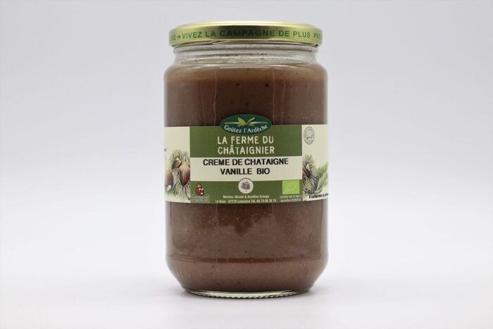 Crème de châtaigne vanille BIO