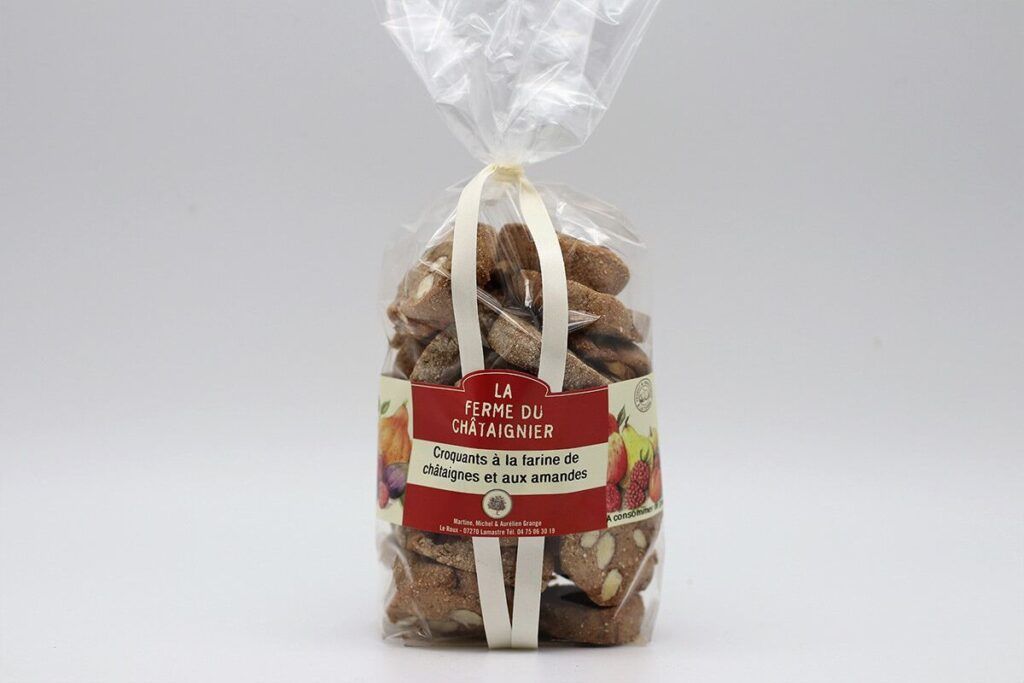 Croquants farine de châtaignes 200g
