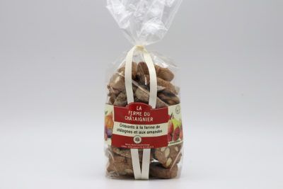 Croquants farine de châtaignes et aux amandes