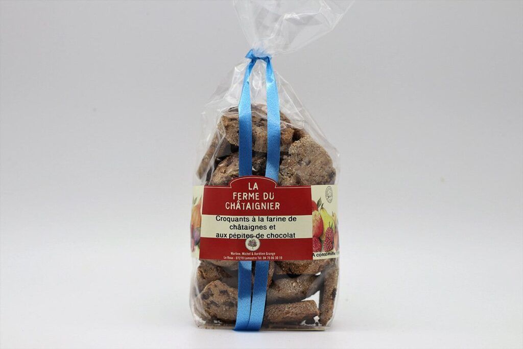 Croquants farine de châtaignes 200g