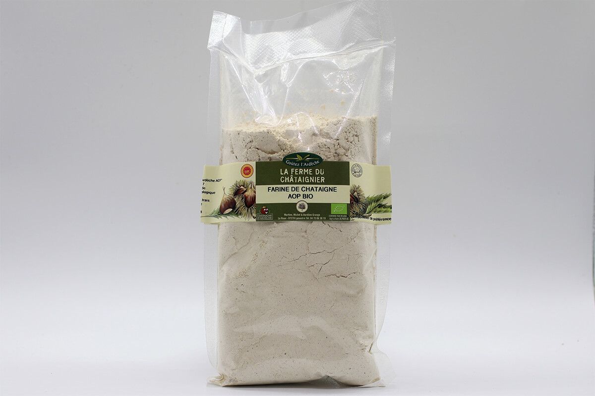 Farine de Châtaigne France Bio Celnat 500g - La Fourche